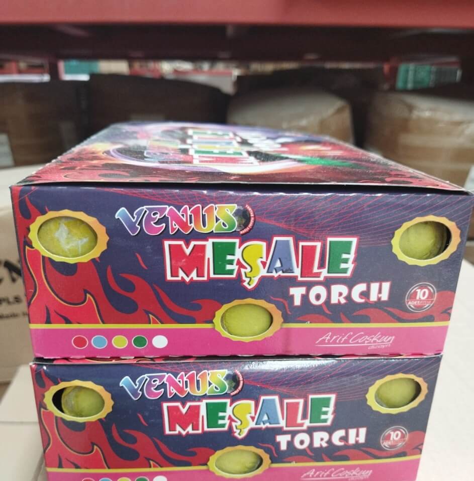 Maç Meşalesi Alevli